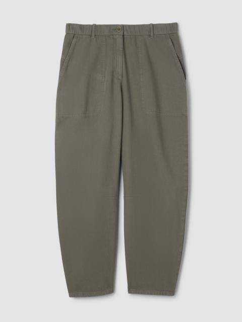Garment-Dyed Utility Cotton Arch Pant