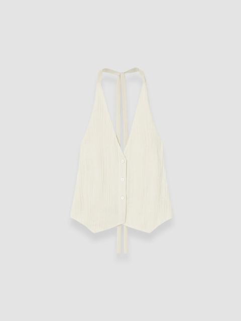 Suez Pleat Jacquard Tie Waistcoat
