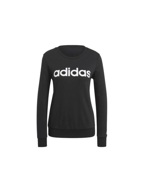 adidas Essentials Logo Sweatshirt Black/White