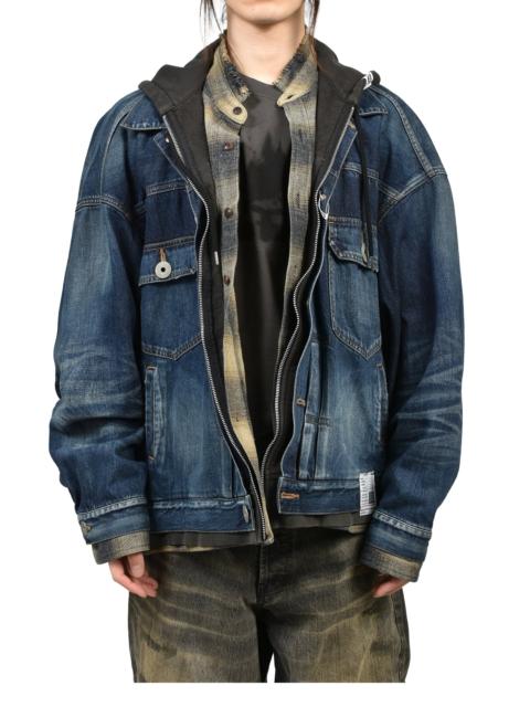 TRIPLE LAYERED DENIM JACKET / IND