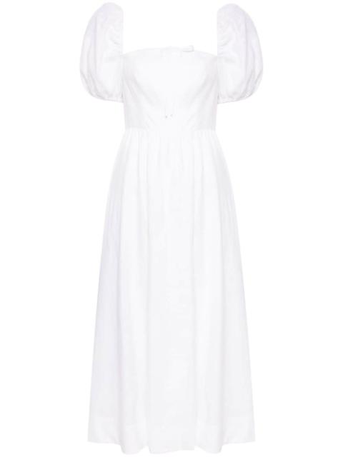 Marella linen midi dress