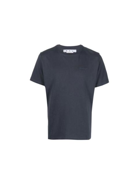 OFF-WHITE Diag Tab T-Shirt Space Out Blue