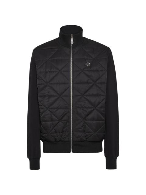 quilted jogging jacket