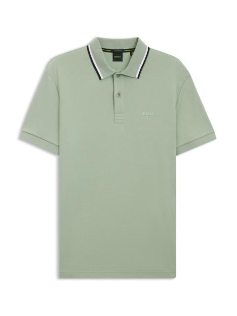 PADDY SLIM-FIT POLO SHIRT IN INTERLOCK COTTON
