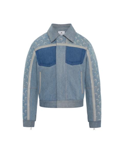 Regenerated Denim Boxy Jacket