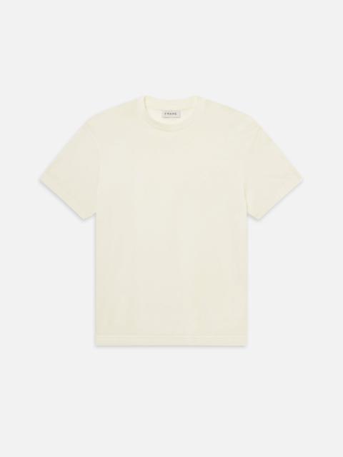Light Cotton Tee in Off White