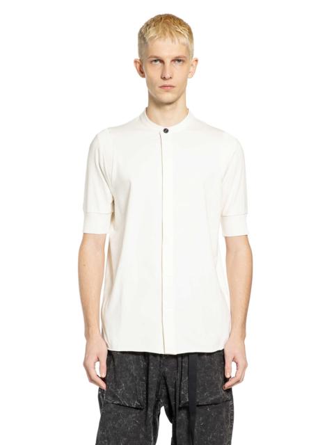 Stand Collar Short Sleeve Shirt