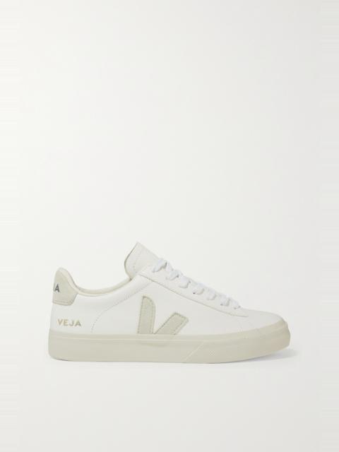 Campo textured-leather sneakers