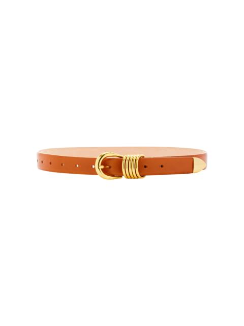 Hollyhock Leather Belt brown