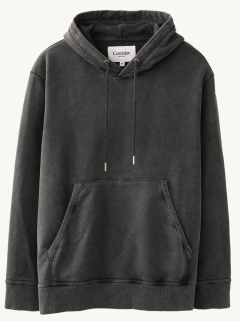 FRENCH TERRY HOODIE - BLACK