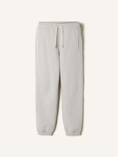 COTTON AND CASHMERE JOGGER PANTS