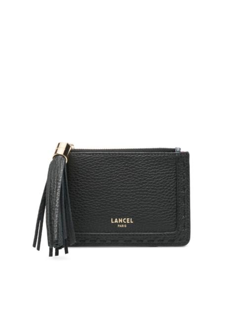 L zipped card holder