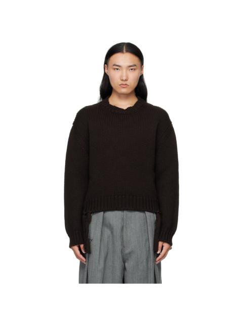 Brown Crewneck Sweater