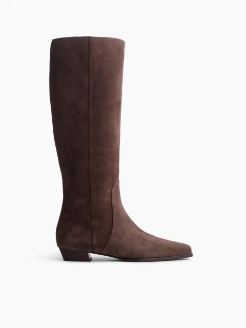 Joni Italian Suede Knee-High Boots