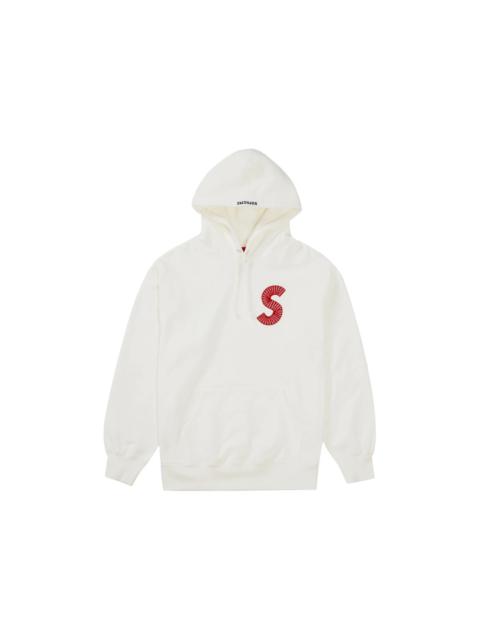 Supreme S Logo Hooded Sweatshirt (FW20) White