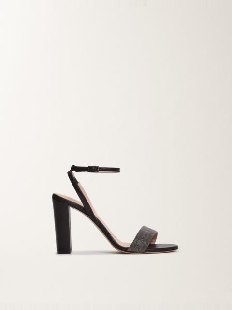 Nappa leather sandals
