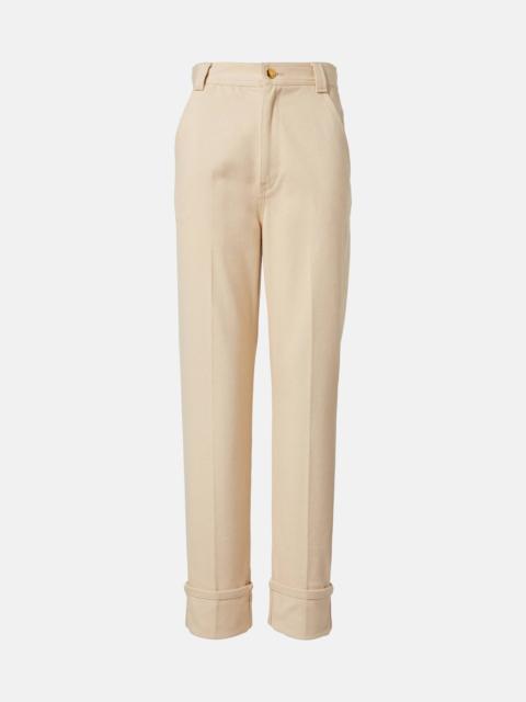 Garey high-rise straight jeans