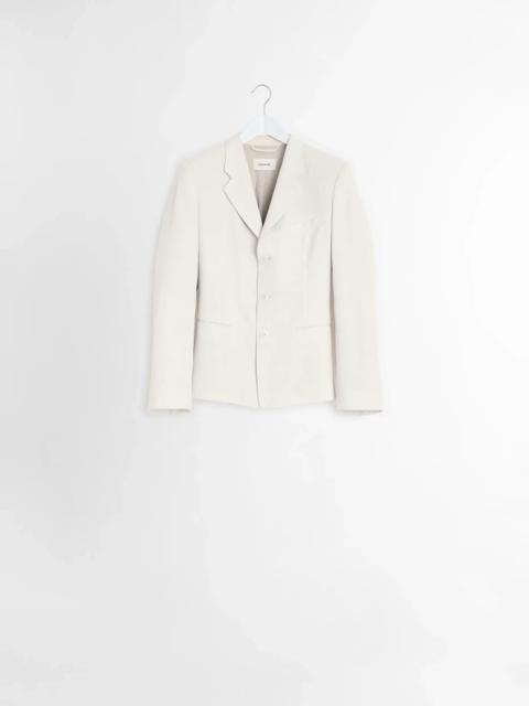 SINGLE-BREASTED FITTED TAILORED JACKET