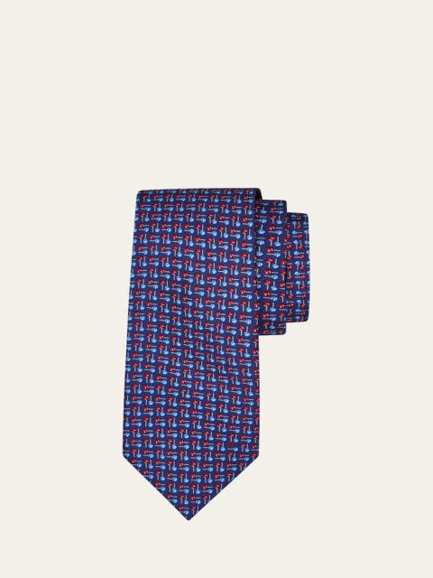 Men's Zigzag Lollipop Tie
