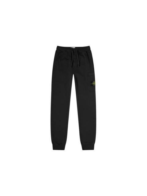 Stone Island Garment Dyed Pocket Sweatpants Black