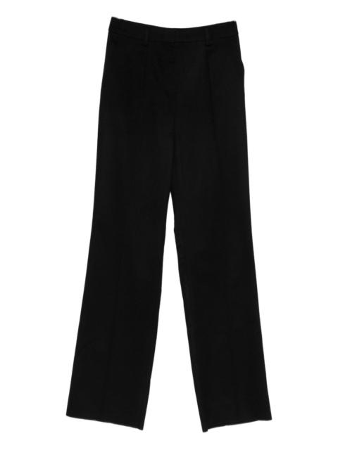 pleat-detail tailored trousers