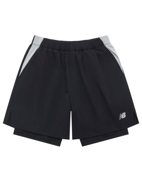New Balance NB Logo 2 In 1 Short 'Black' NVE25121-BK