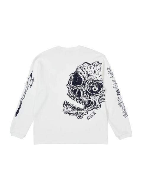 Palace Lotties Thermal Skull Longsleeve White
