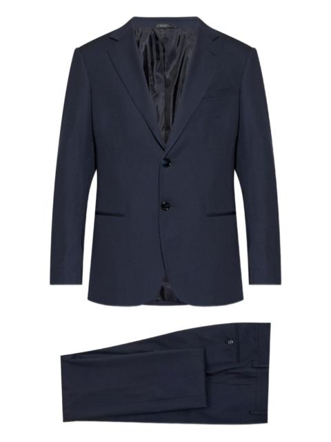wool-blend suit