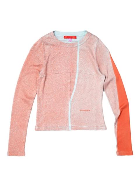 colour-block T-shirt