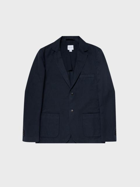 Cotton Linen Unstructured Blazer