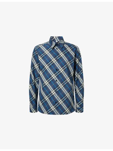 Robert Checked Cotton Shirt