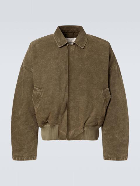 Cotton bomber jacket