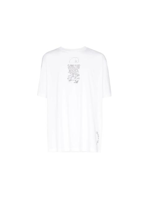 OFF-WHITE Oversized Dripping Arrows T-Shirt White
