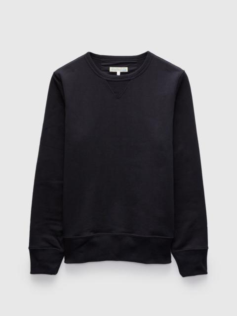 3S48 "Good Originals" Heavyweight Loopwheel Sweatshirt in Dark Navy