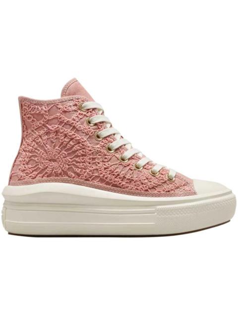 Converse Chuck Taylor All Star Move Platform Hi Daisy Cord Rust Pink (Women's)