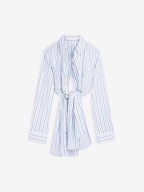 KNOTTED COTTON SHIRT