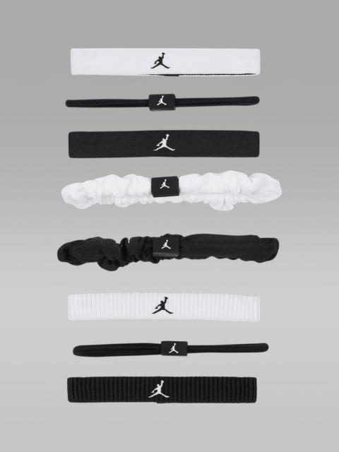 Jordan Sport Mixed Elastic Hair Ties (8-Pack)