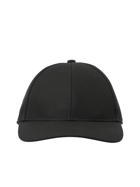 sacai Back Drawstring Cap in Black | REVERSIBLE