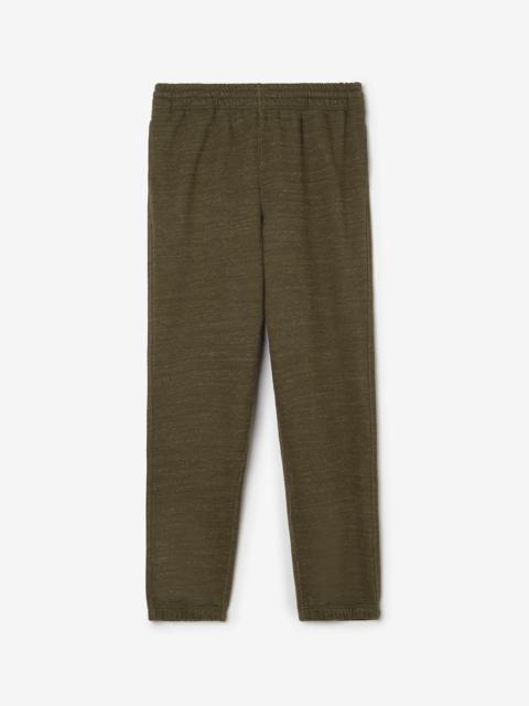 Landscape Label Cotton Jogging Pants