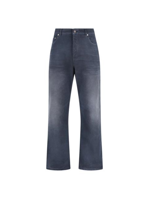 Denim cotton jeans