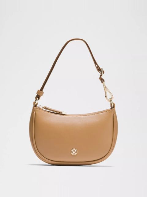 City Essentials Mini Shoulder Bag Smooth Leather Alternative