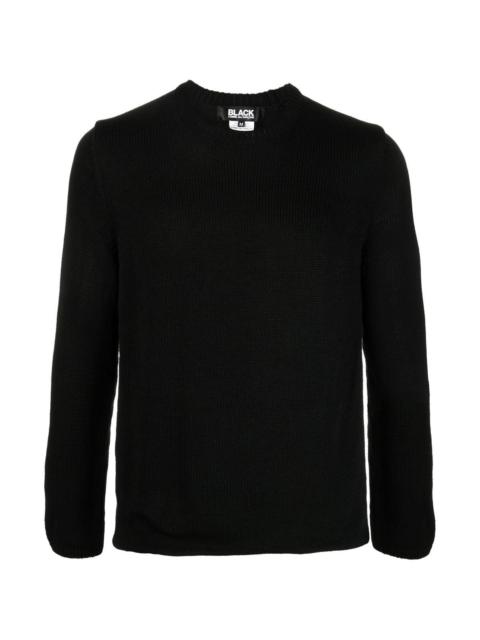 CREW-NECK REVERSIBLE JUMPER