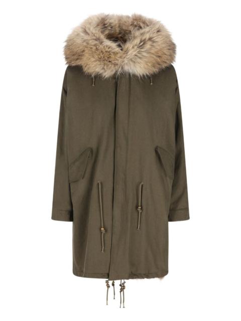 hooded parka