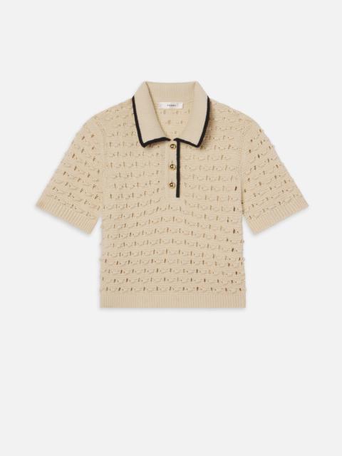 The Bauble Polo in Cream