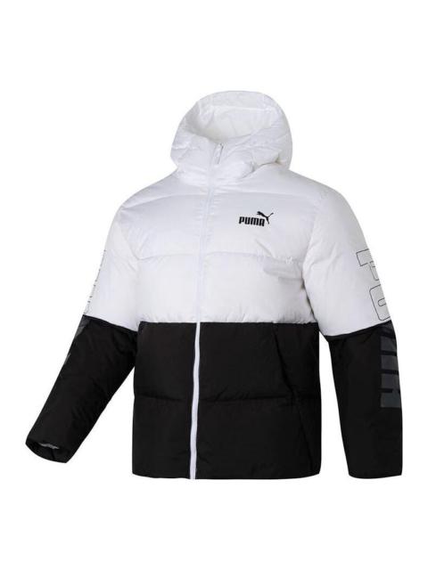 PUMA Colorblock Puffer Jacket 'Black' 678720-02
