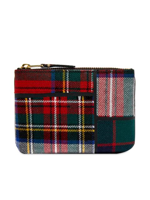 Comme des Garcons SA8100TP Tartan Patchwork Wallet
