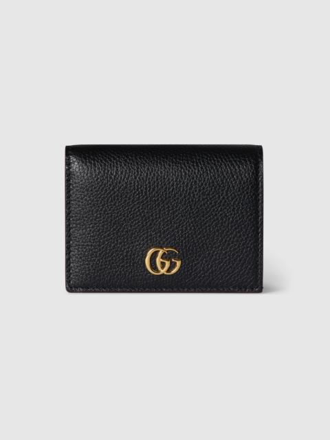 Bi-color GG Marmont small wallet