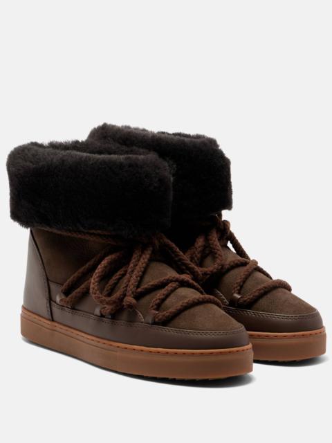 Classic High leather and suede snow boots