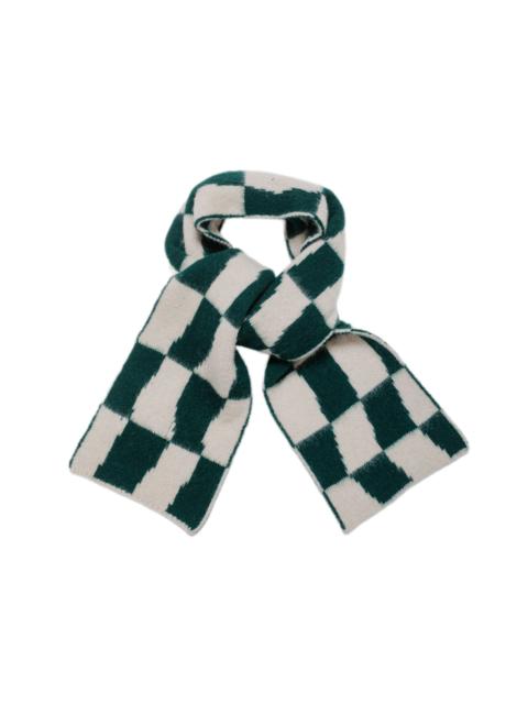 Mini Checkerboard Scarf Forest