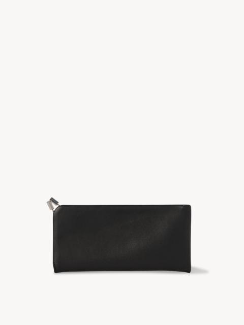 Clasp Sunglasses Case in Leather